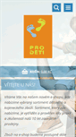 Mobile Screenshot of prodetizlin.cz